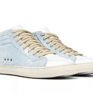 P448 Denim High Top Sneakers